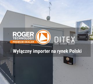 Ditex Wyłącznym Importerem Roger Technology w Polsce!